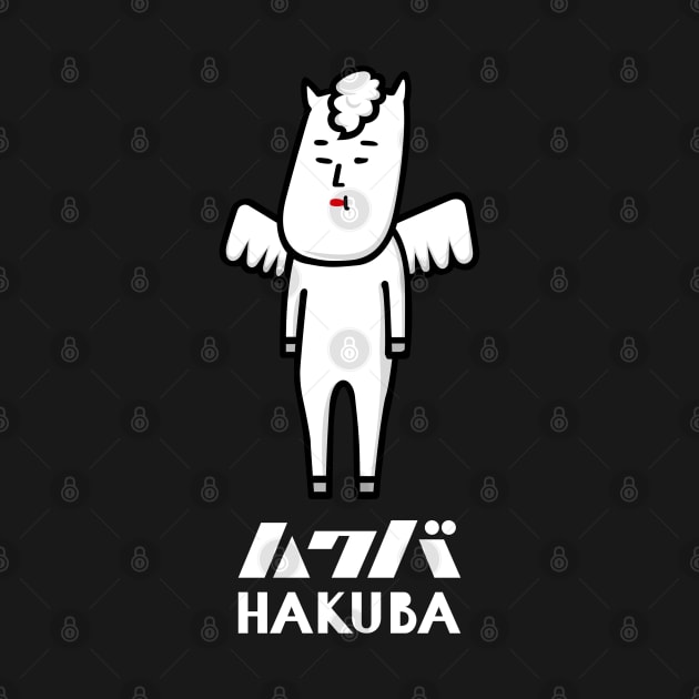 Hakuba Valley Mascot 02 - Black, Japan Japow Snowboard Ski by susugroo