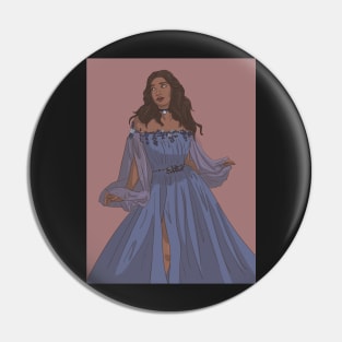 Katara in Blue Goddess Dress Pin