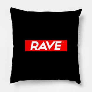 RAVE MUSIC - Collector from the 90s Pillow