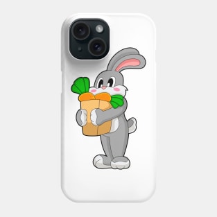 Rabbit Shopping bag Carrot Vegetables Phone Case