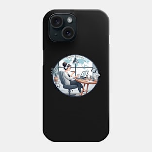 Work From Anywhere - Remote Worker Phone Case