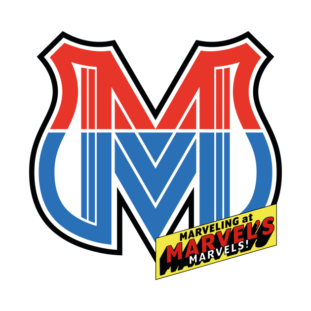 Marveling Logo: U.S. Trucker by Marveling At Marvel's Marvels