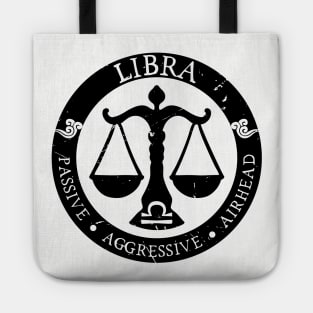 Savage Libra Zodiac Antisocial Astrology Tote