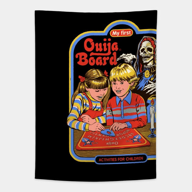 My First Ouija Board Tapestry by Steven Rhodes