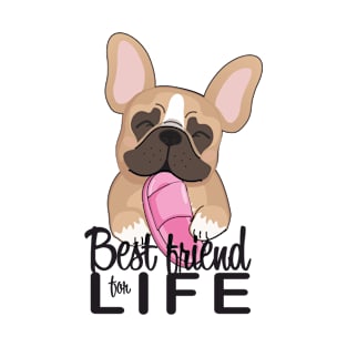 French Bulldog - the best friend! T-Shirt