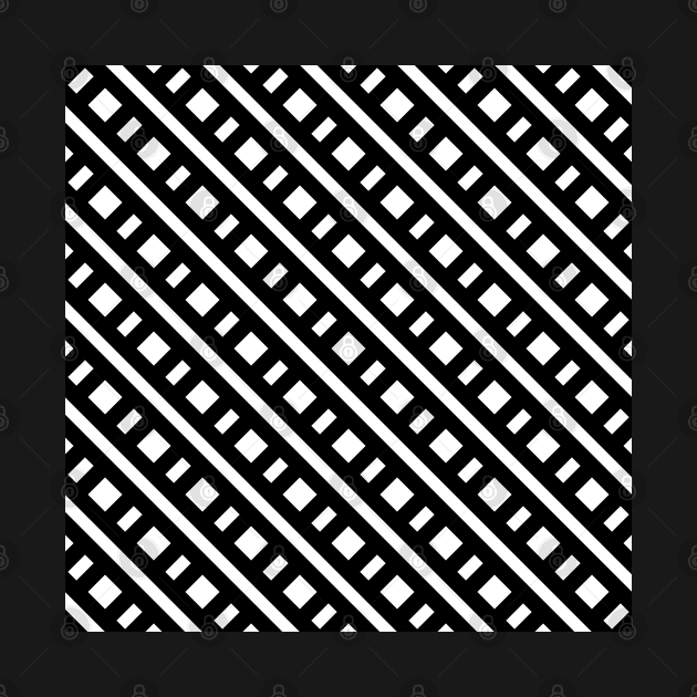 Black and White Pattern #6 by williamcuccio