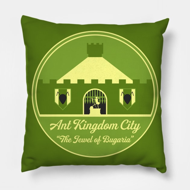 Ant Kingdom City Seal Pillow by Best & Co.