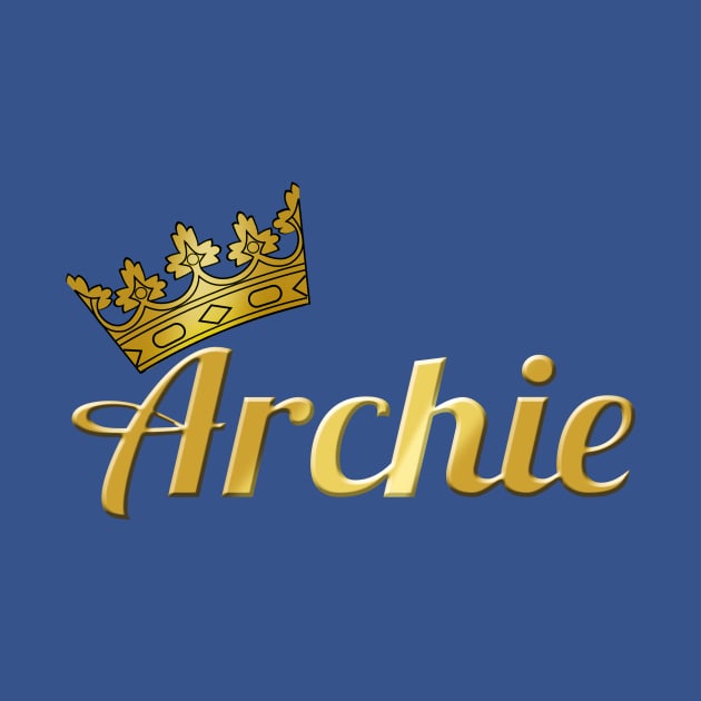 ARCHIE with Golden Crown by Scarebaby