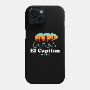 El Capitan Idaho Hike Alice Lake Bear Phone Case