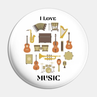 love music Pin