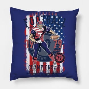 American Football championship Pillow