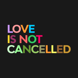 love is not cancelled T-Shirt