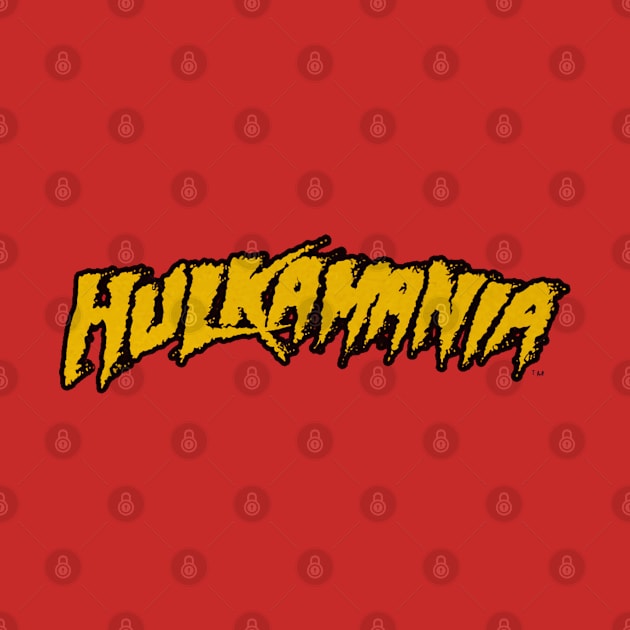 Hulk Hogan Hulkamania Logo by MunMun_Design