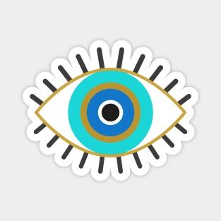 Mystical Evil Eye Symbol Magnet