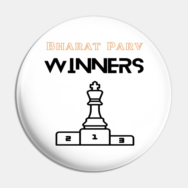 Bharat Parv - Chess Winners Pin by Bharat Parv