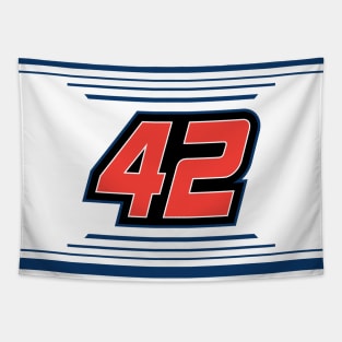 Matt Mills #42 2024 NASCAR Design Tapestry