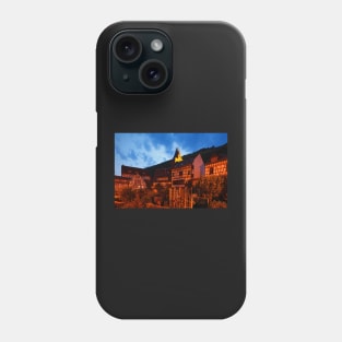 Old town, dusk, Bacharach, Middle Rhine, Rhine, evening Phone Case