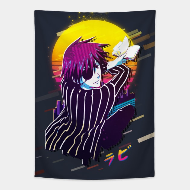 D.Gray-man - Lavi Tapestry by 80sRetro