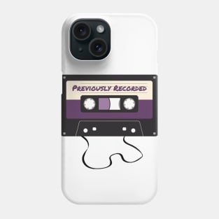 Previously Recorded Podcast Logo Phone Case