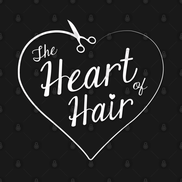 The Heart of Hair - WHITE by britbrat805