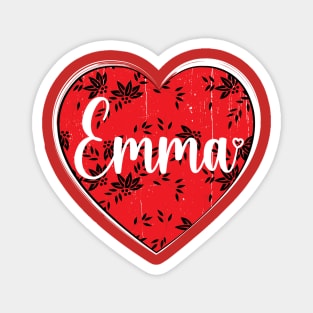 I Love Emma First Name I Heart Emma Magnet