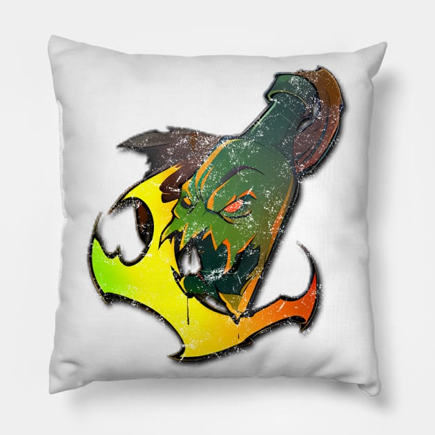 Devouring Flame Pillow by WE BOUGHT ZOO