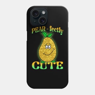 FUNNY Food Cute Yellow Pear Funny Saying Phone Case