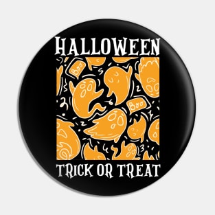 Halloween Trick or Treat Funny Costume Gift T-Shirt Pin