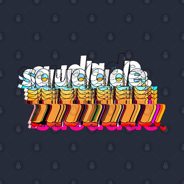 Saudade #3 /// Original Typographic Glitch Artwork by DankFutura