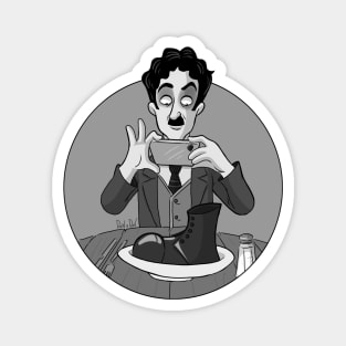 Charlie Chaplin Foodstagram Magnet