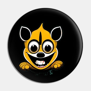 Scary Animal Pin