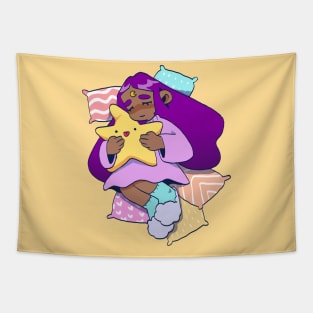 Sleeping star Tapestry