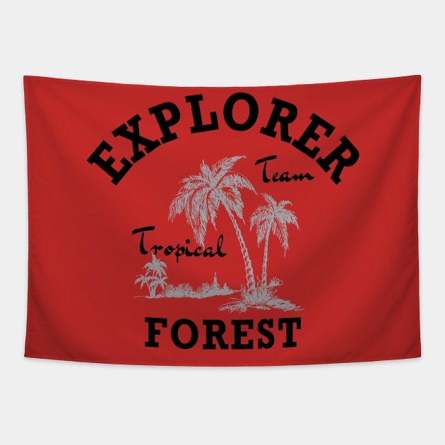 Explorer Forest Tapestry by Raintreestrees7373