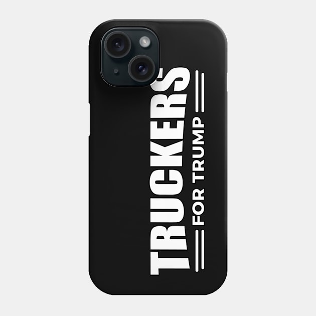 Truckers For Trump Phone Case by CreativeSage