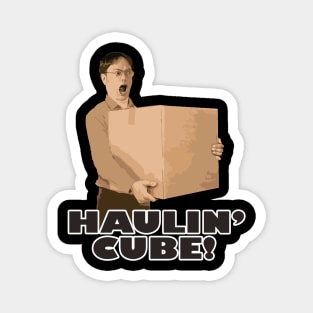 Haulin' cube! Magnet