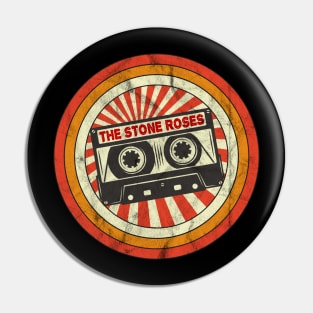 Stone Proud Name Retro Cassette Vintage Pin