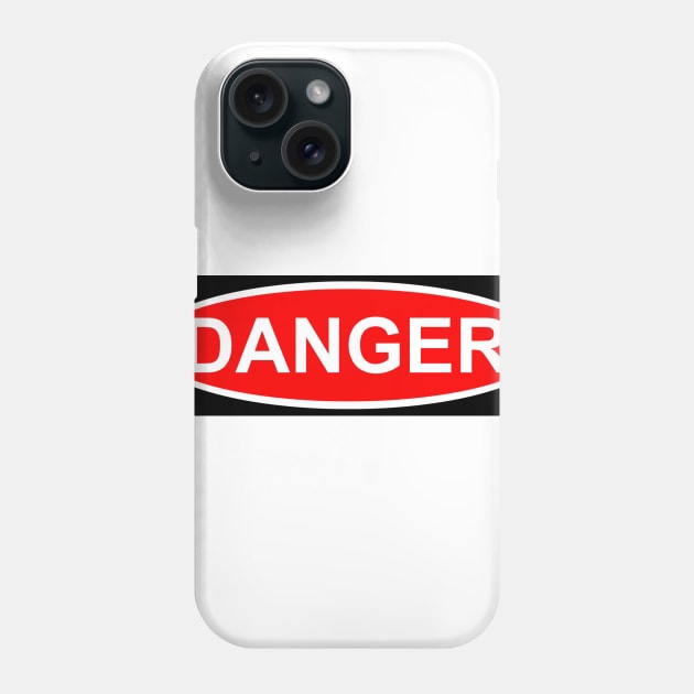 Danger Phone Case by SmashBang