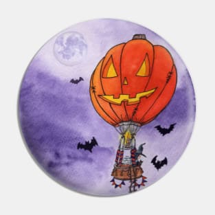 Spooky Balloon Pin