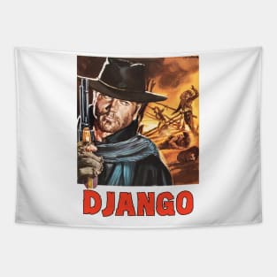 Django Movie Poster Tapestry