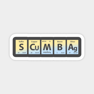 Scumbag in Chemical Elements Magnet