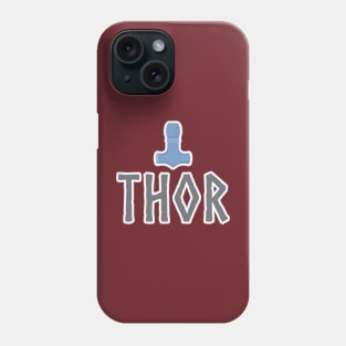 Thor Mjolnir Norse Mythology Hammer Viking Nordic Phone Case