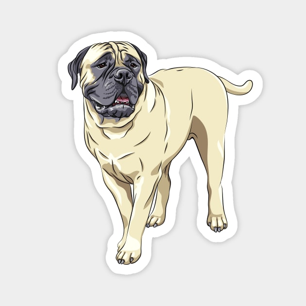 Bullmastiff Magnet by kavalenkava