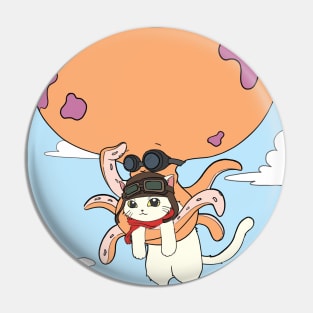 Octo-Cat Express Pin