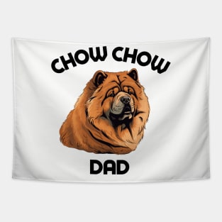 Chow Chow Dad Funny Gift Dog Breed Pet Lover Puppy Tapestry