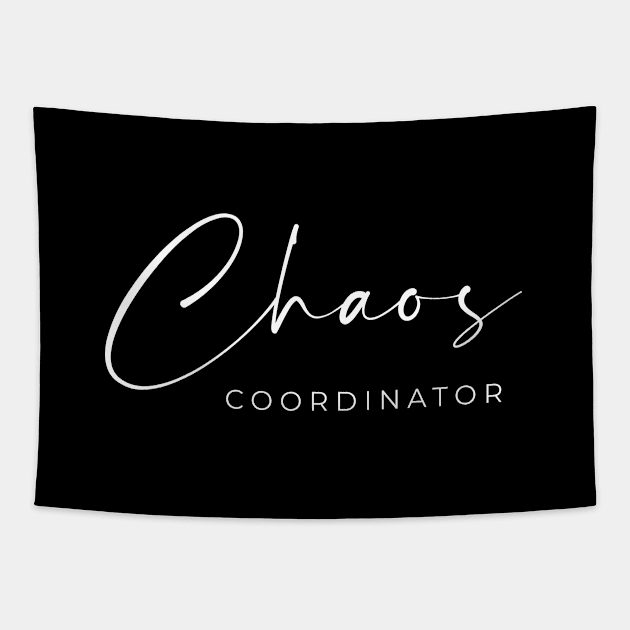 Chaos Coordinator Tapestry by LemonBox