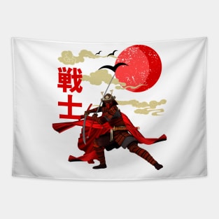 Japanese warrior Tapestry