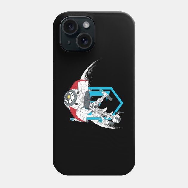 Spaceship Comet Phone Case by Breakpoint