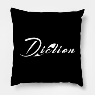 Diction 01 Pillow