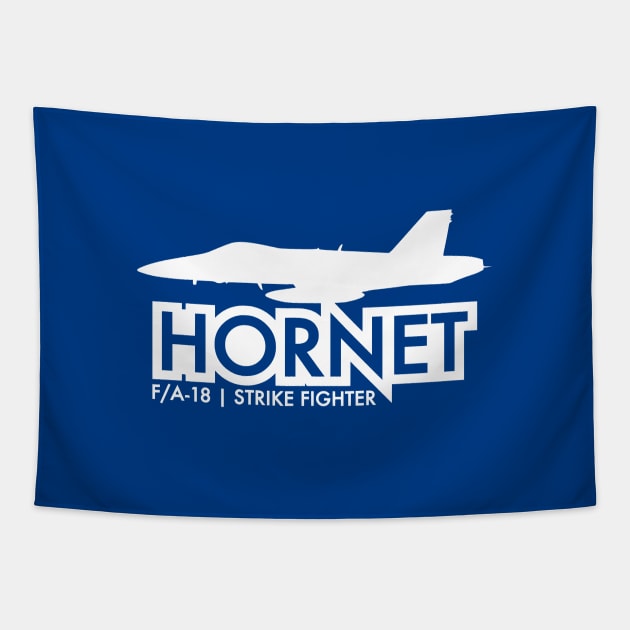 F/A-18 Hornet Tapestry by Tailgunnerstudios
