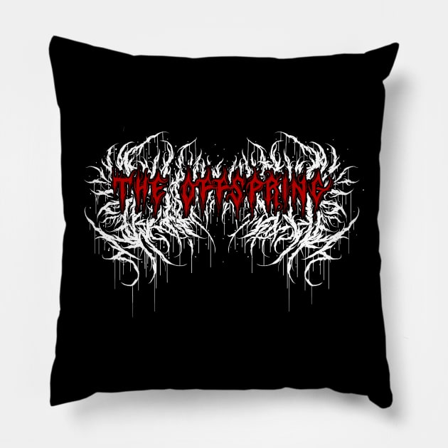 The Offspring Death Metal Pillow by SAMBOKOPLAX PROJECT